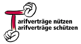 Logo Tarifverträge schützen - Tarifverträge nützen